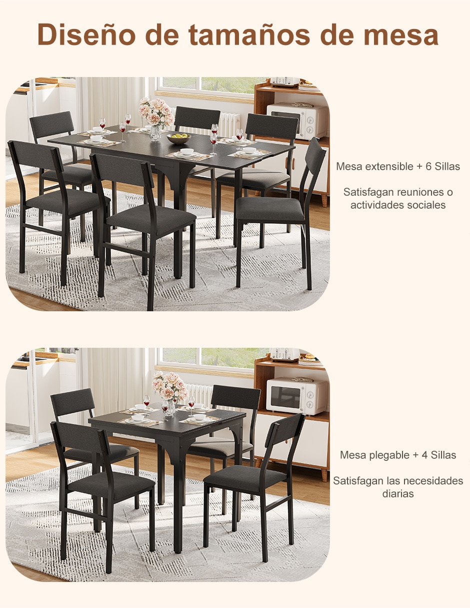 Comedor Nuestro Nido para 6 personas de MDF